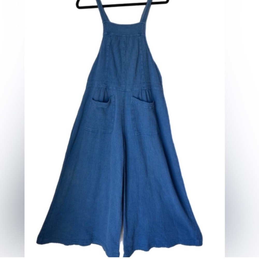Free People Cyprus Ave Overalls Wide Leg - Picture 3 of 4